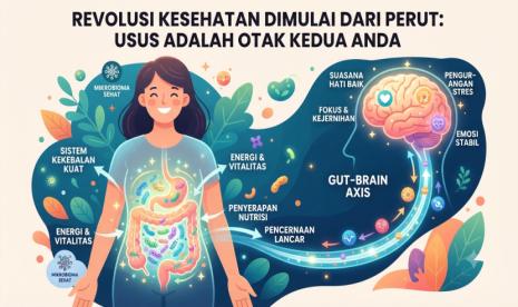 kesehatan usus - ilustrasi berita Kesehatan Usus Adalah Kunci Kesejahteraan Anda