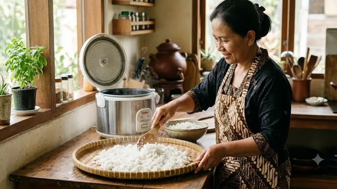 memasak nasi Memasak nasi: Mohon teks sumber untuk menulis ulang berita 7 cara… memasak nasi - ilustrasi berita Memasak nasi: Mohon teks sumber untuk menulis ulang berita 7 cara turunkan indeks…