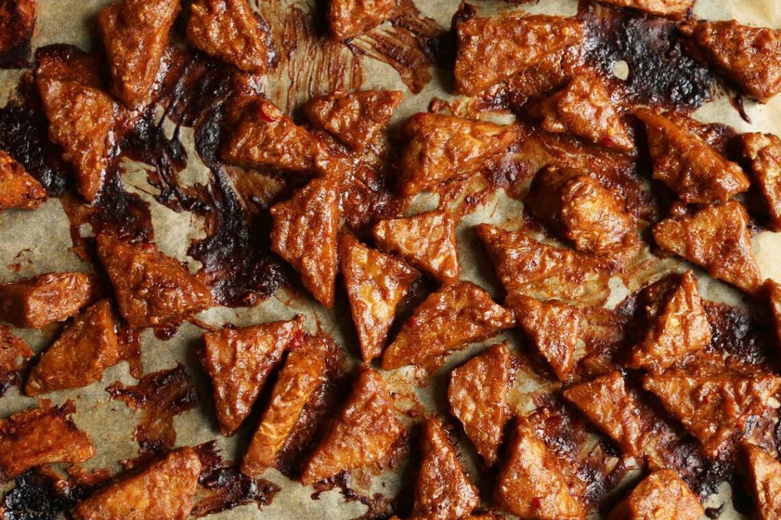 tempe marinasi - ilustrasi berita Resep Tempe Marinasi Saus Kacang: 7 Bahan, Praktis dan Bergizi