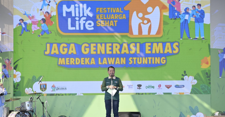 keluarga sehat - ilustrasi berita MilkLife Festival Keluarga Sehat 2026 Komitmen Jaga Generasi Emas dari Stunting