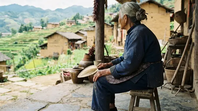 nenek 111 tahun - ilustrasi berita Rahasia Sehat Nenek 111 Tahun, Inspirasi Panjang Umur dari Negeri Tirai Bambu