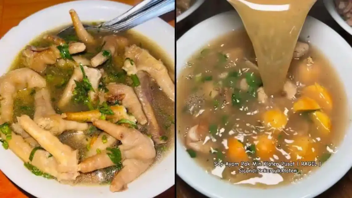 sop ayam pak min - ilustrasi berita Sop Ayam Pak Min Klaten Pusat (Ragil), Kuah Gurih yang Bikin Nagih