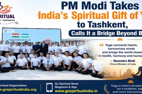 yoga tashkent - ilustrasi berita PM Modi Bawa Yoga Tashkent sebagai Jembatan Melampaui Batas