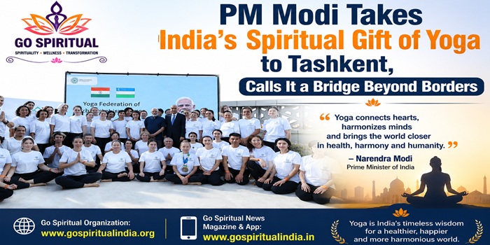 yoga tashkent - ilustrasi berita PM Modi Bawa Yoga Tashkent sebagai Jembatan Melampaui Batas